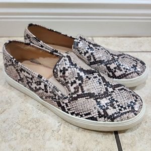 Cheetah Print Slip On Sneakers